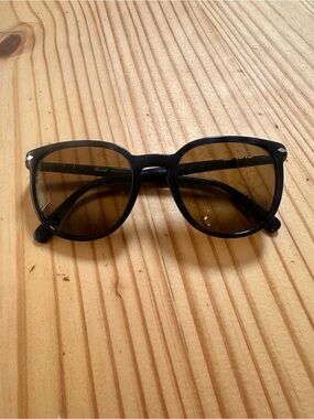 Persol Blue Tortoise Frame with  Brown Lens Sunglasses